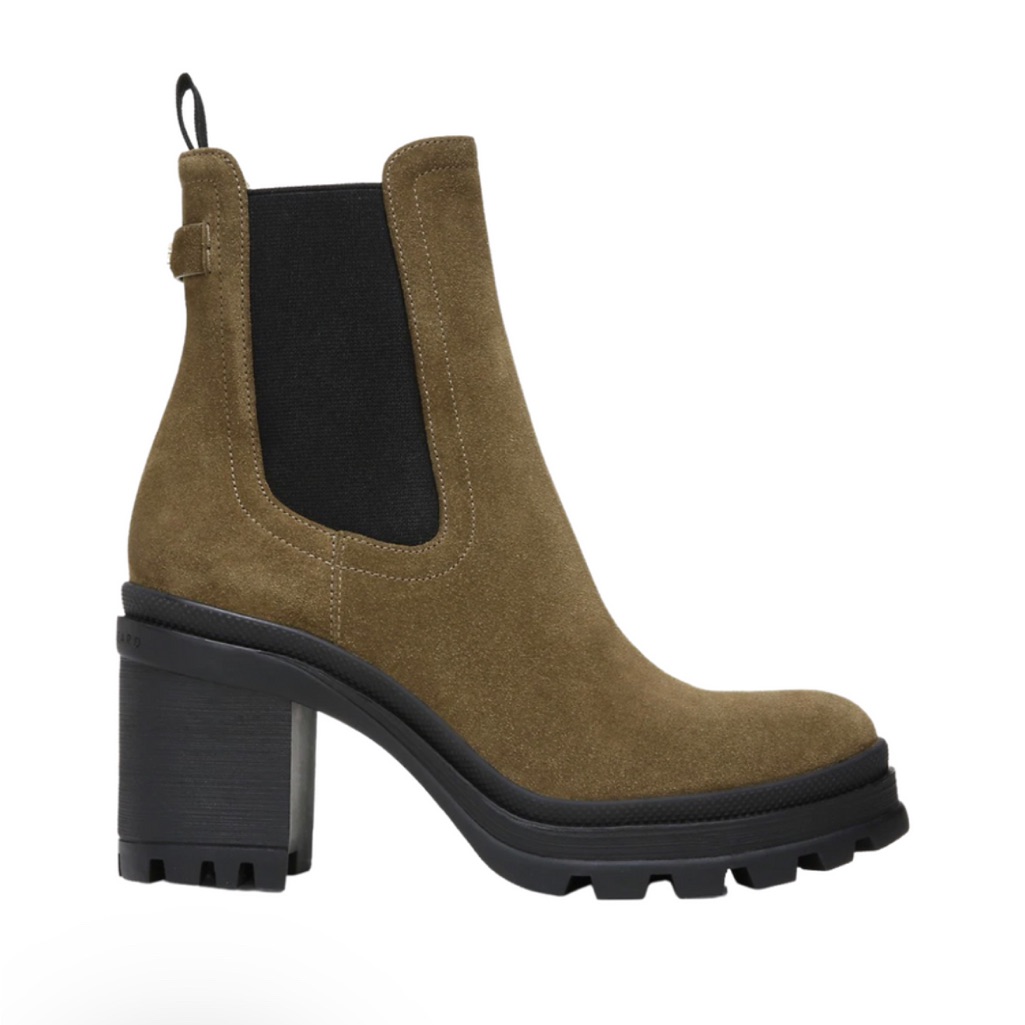 Veronica Beard Winnie Shoes In Moss